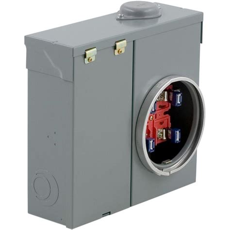 200 amp outdoor meter box for mobile home underground electrical|200 amp meter base lowe's.